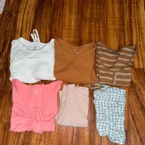 Summer shirts bundle xs